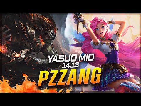 Pz ZZang - Yasuo vs Seraphine MID Patch 14.13 - Yasuo Gameplay