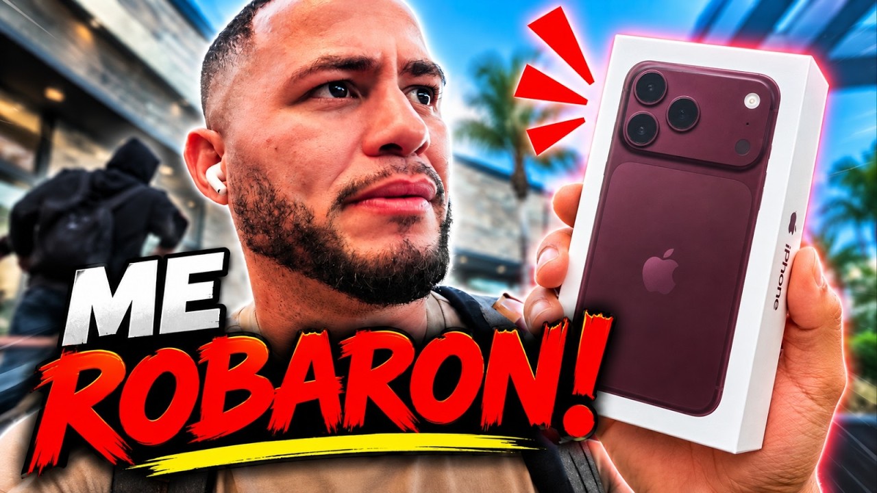 ME ROBAN iPhone 18 Pro Max NUEVO EN CAJA, MISMO DÍA DE SU SALIDA !