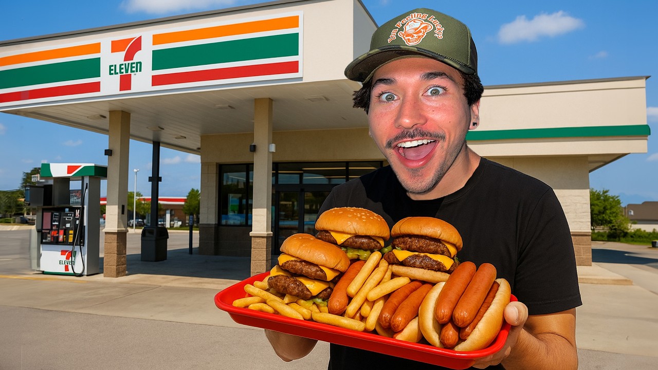 Eating at Gas Station Restaurants For 24 Hours... (South Carolina)