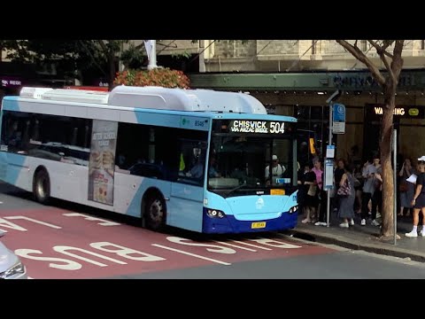 Sydney Buses + Sydney Monorail - Darling Park