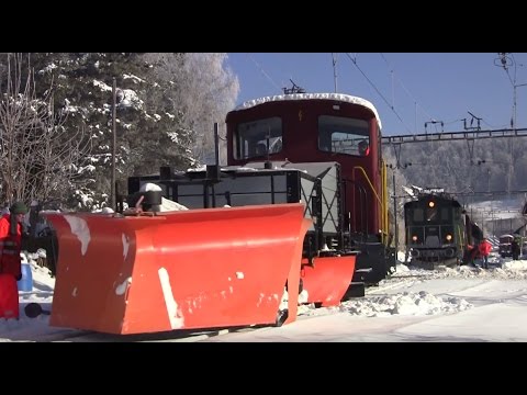 [HD] Schneeräumung beim DVZO --- Unterwegs mit X 59 und Tm III 9529