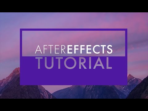 Simple animation in After Effects