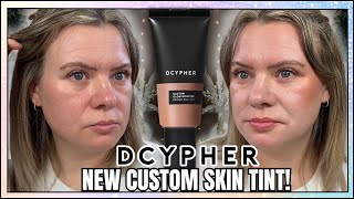 Dcypher Glow Booster Skin Tint = FILTER IN A BOTTLE?! Full Test & Review! | Clare Walch