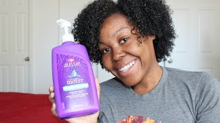 Co-Wash Routine | Using Aussie Mega Moist Conditioner