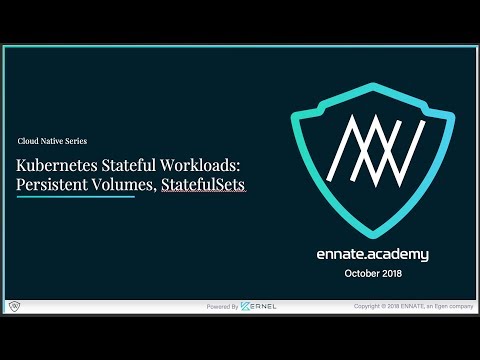 Kubernetes Stateful Workloads: Persistent Volumes, StatefulSets