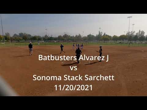 Batbusters Alvarez J vs Sonoma Stack Sarchett 11/20/2021