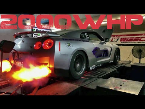 Real 2000whp GT-R Dyno Extreme Turbo Systems Turbo Kit / ER Tuned
