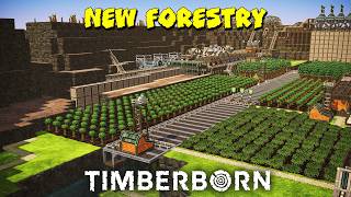 Creating space with a new Forestry area in Timberborn | Bad Crater Episode 22