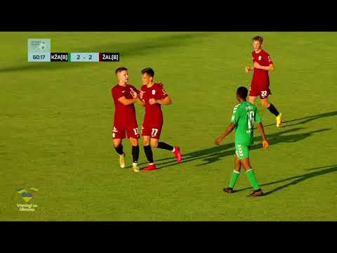 Įvarčiai | Goals | Kauno Žalgiris B - Žalgiris B | Vareika | Optibet Pirma lyga