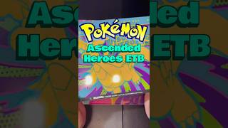 Opening an Ascended Hero’s Pokémon ETB… First Pack Magic?! #pokemon #pokemoncards #pokemontcg