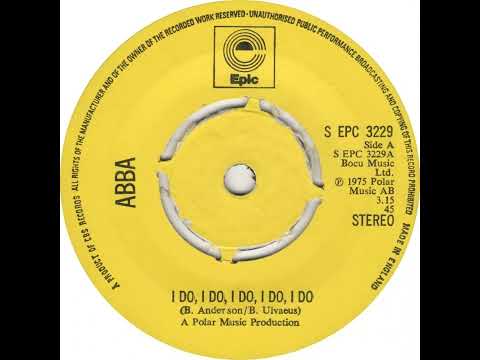UK New Entry 1975 (166) ABBA - I Do, I Do, I Do, I Do, I Do