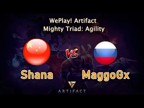 Shana vs MaggoGx - Finals | Artifact Mighty Triad: Agility | WePlay!