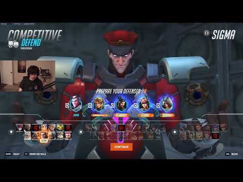 SUPER PRO SIGMA GAMEPLAY OVERWATCH 2 SEASON 17 TOP 500