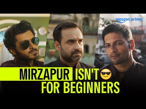 Mirzapur IS NOT for the Beginners 😎 | Pankaj Tripathi, Divyenndu, Ali Fazal | Prime Video India