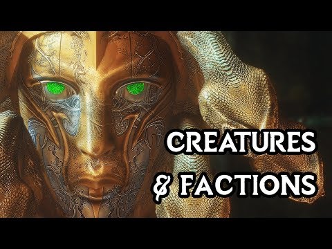 Skyrim With 1326 Mods - Ultimate Mod List 2020 - Creatures & Factions