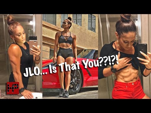 This Female Bodybuilder looks EXACTLY Like JLO!!