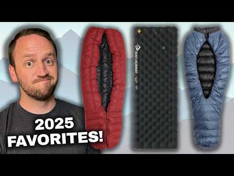 *BEST* Backpacking Sleeping Gear | My Favorites of 2025