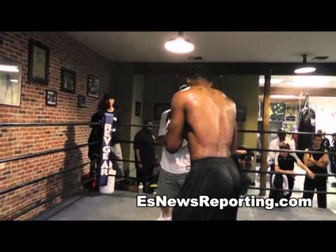 Boxing star Chad Dawson Workout
