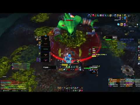 Operation Mechagon Junkyard +20 Resto Druid PoV