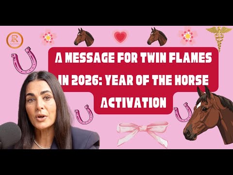 A Message for Twin Flames in 2026: Year of the Horse Activation