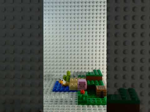 "EPIC LEGO Minecraft Speed Build - Creeper Ambush!" #lego #minecraft