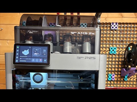 Bambu Lab P2S first print 