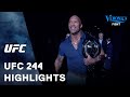 UFC 244 highlights