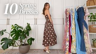 Unique Spring and Summer Dresses Lookbook, Petite friendly wedding guest dresses