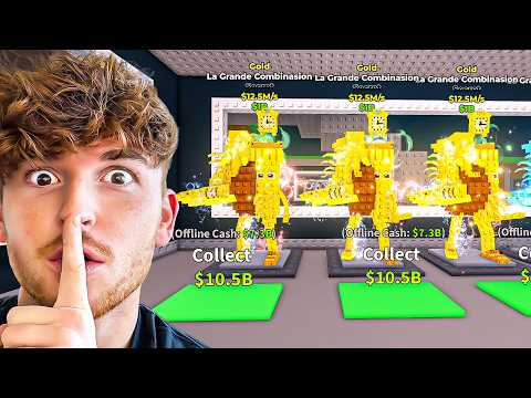 Steal A Brainrot OWNER Gave Me INFINITE LUCK..