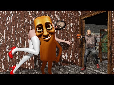Grandpa Assassinated by Tung Tung Sahur in Granny House | Funny Horror Granny Animation