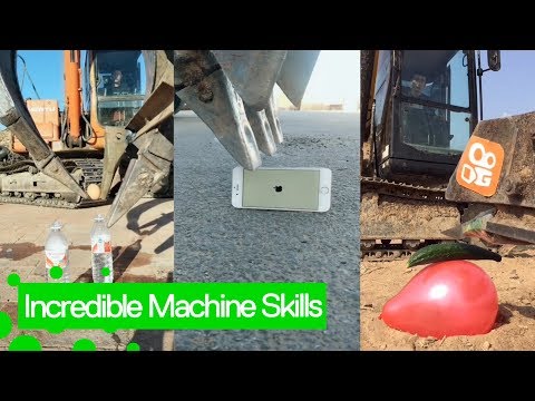Workers With Incredible Skills Using Heavy Machinery