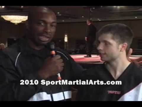 Damon Gilbert interviews Hamed Firouzi - LW Superfight winner at the 2009 Diamond Nationals