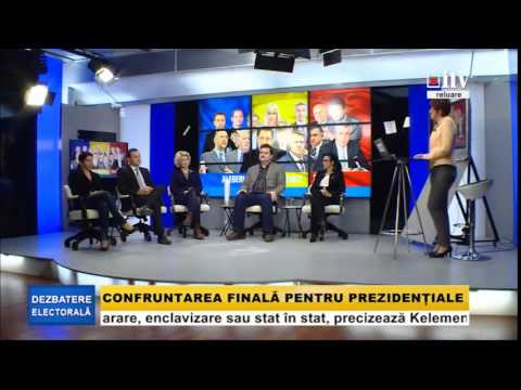 Confruntarea finală pentru prezidențiale 31-10-2014