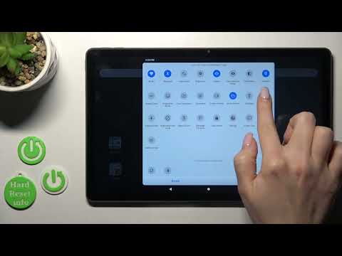 How to Edit Notification Panel Shortcuts on LENOVO Tab P11 Plus? - Edit Notification Panel