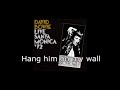 Andy Warhol Live Santa Monica 72 David Bowie Lyrics
