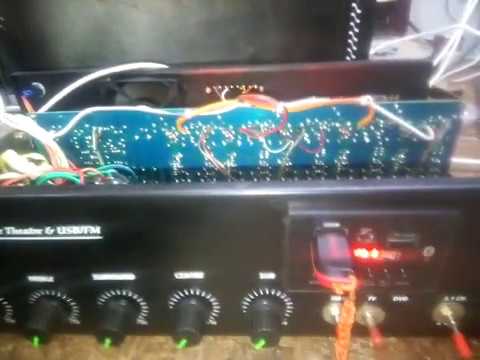 5.1  Amplifier with 14 channel Mosfet Board