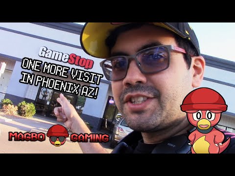 A VISITA FINAL DO GAMESTOP EM PHOENIX, AZ - A CAÇA DO JOGO MAGBO CONTINUA! - Magbo Gaming