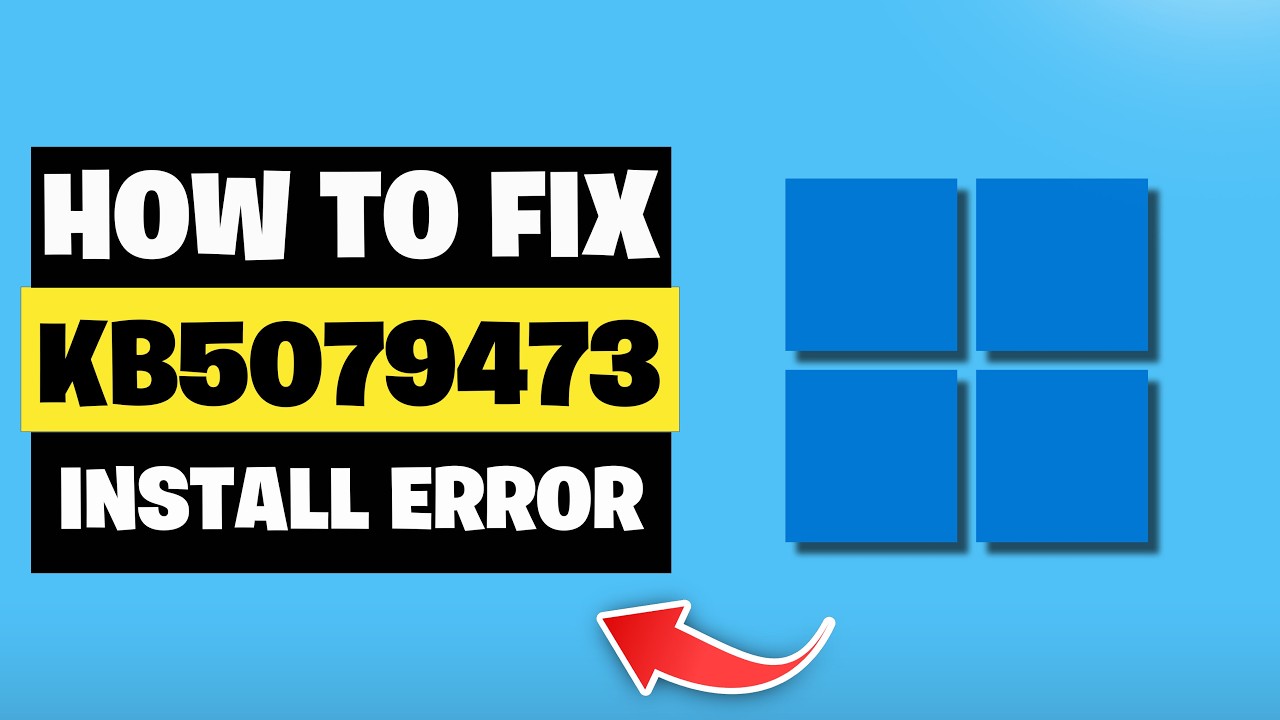 KB5079473 Update Not Installing Error Code 0x800f0831/0x80073712 Windows 11 FIX