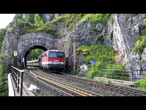 Die Semmeringbahn und ihre Tunnel Teil 4/5: Abschnitt zwischen Breitenstein und Kalte Rinne-Viadukt