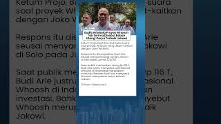 Budi Arie Tak Terima Whoosh Disebut Meninggalkan Beban Utang: Itu Karya Terbaik Jokowi
