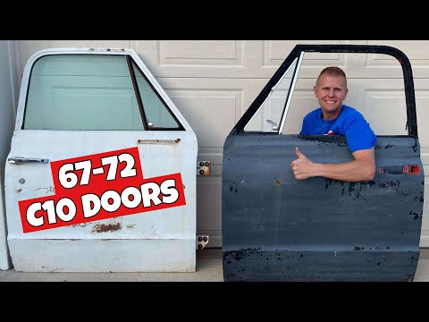 1967-1972 Chevy / GMC C10 Truck Doors - Differences