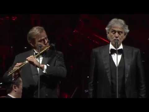 Andrea Bocelli and Andrea Griminelli played Rota's Brucia la Terra in Seoul