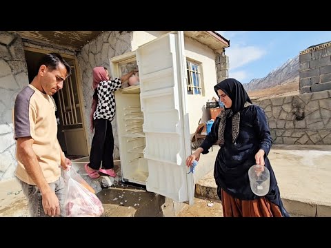 "The refrigerator was filled with ice... but what melted tonight was Majid's heart 💔🍲"