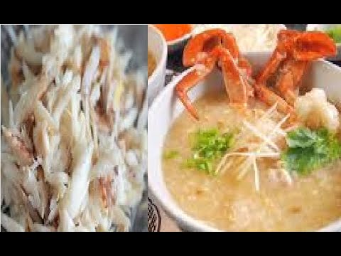 CÁCH NẤU CHÁO CUA GHẸ BIỂN NGON BỔ DƯỠNG