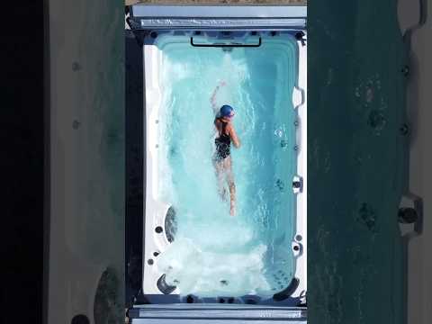 Swim Spa Hack for Optimal Fitness! 💪💦🏊‍♀️ #shorts