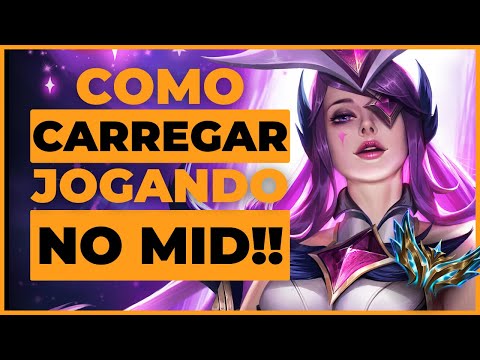 ✅COMO JOGAR NA MID LANER - MÉTODO FÁCIL PARA CARREGAR SUAS PARTIDAS EM 2024!!