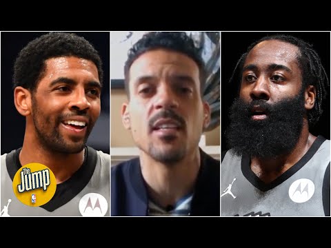勇士們的決策者是誰？K.Irving 告訴 Harden：他是籃網隊的控球後衛！｜The Jump (Reacting to Kyrie Irving telling James Harden he's the Nets' point guard | The Jump)