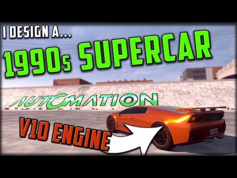 Building an Italian Supercar! From 1995... Automation / BeamNG