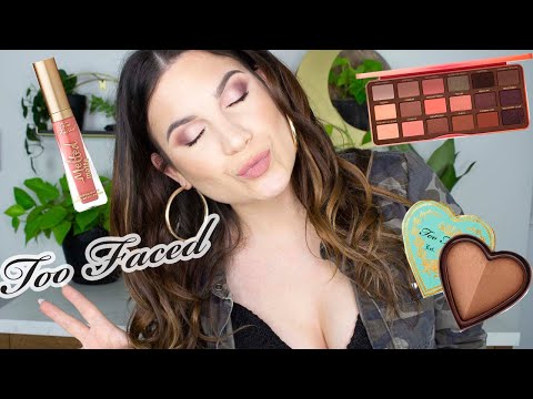 FULL FACE WITH TOO FACED | ONE BRAND MAKEUP TUTORIAL