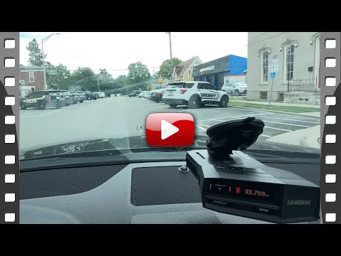 Best radar detectors test: Escort, Uniden, and Valentine versus off-axis 33.8 GHz Ka police radar.